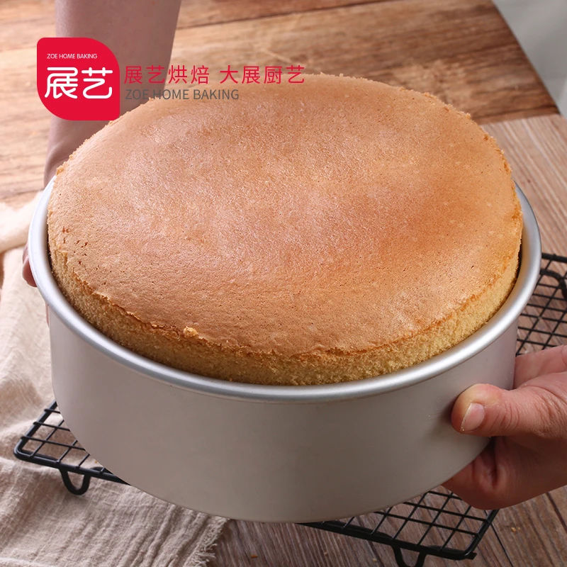 Форма для торта из анода и углеродистой стали с круглым дном прочная