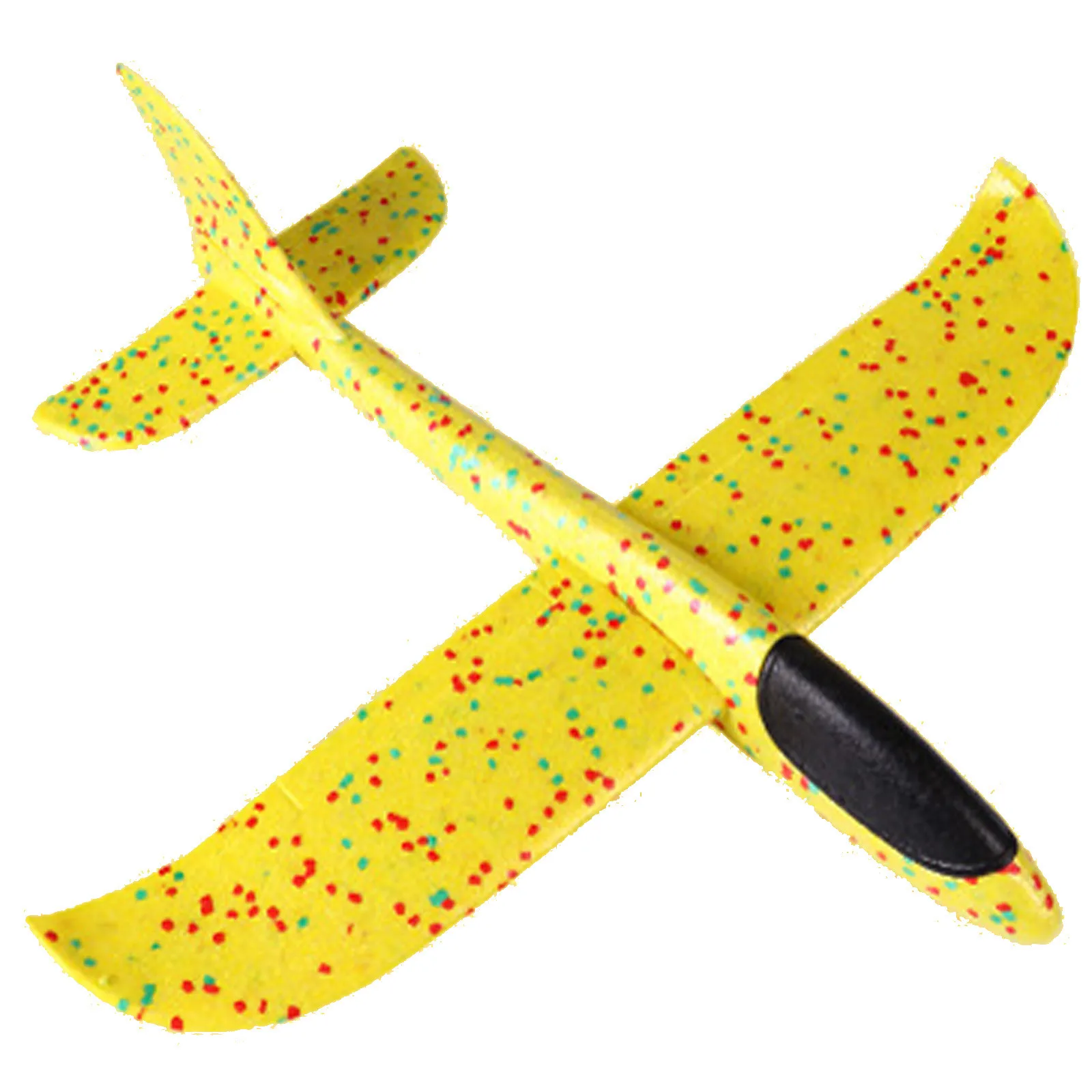 

DIY Children's Hand Throwing Flying Toy Large Glider Aircraft Foam Plastic Airplane Model Toy Sturdy Kid's Games Boy's Gift#4