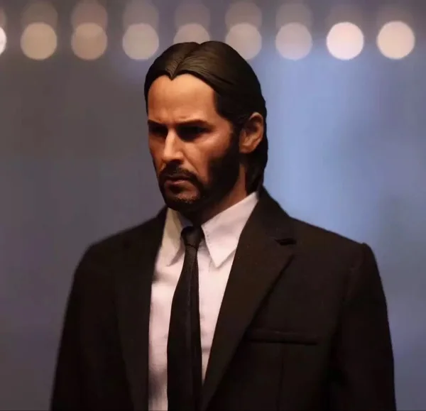 1/6 масштаб Мужская головка Keanu имитирующая John для корпуса 12 дюймов HT | Игрушки и