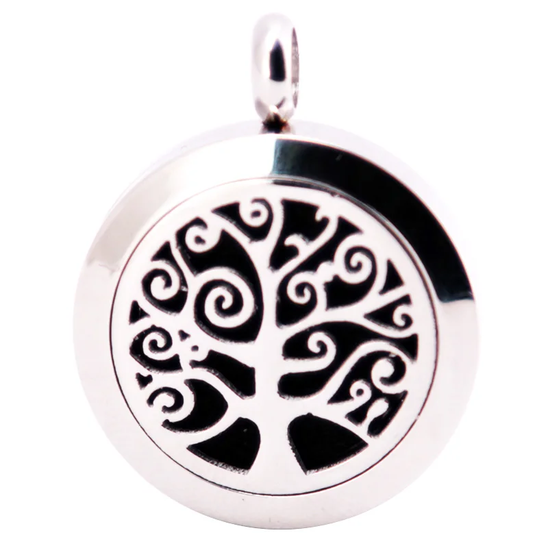 Семейный диффузор из нержавеющей стали 25 мм ожерелье с подвеской