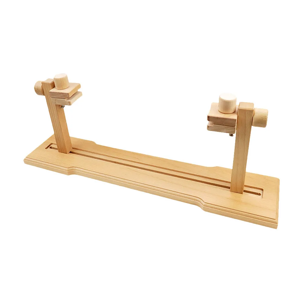 

1Set Adjustable Wood Embroidery Stand Cross Stitch Ring Frame Rack Sewing Supply