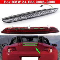 car white red third clear tail rear high mount brake light for bmw z4 e85 2002 2008 auto stop led signal lamp warning strips