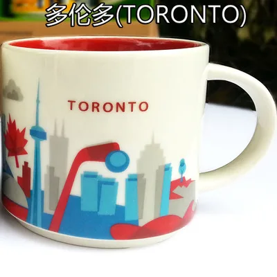 Global CollectionCeramic кружка с изображением города США чашка из твердого английского фарфора, Нью-Йорк, Los Angeles Pairs, Лондон, Англия, Япония, Орлеан Las Vega - Цвет: 18
