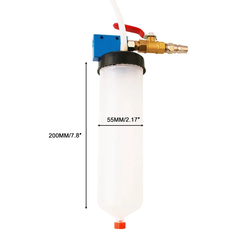 

Brake and Clutch Fluid Pneumatic Vacuum Bleeder Tool Kit To Change Brake Clutch for Auto Car Truck Motorcycle