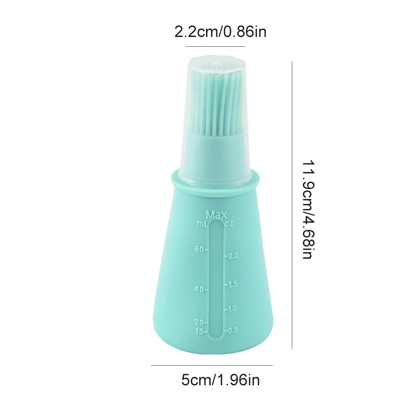 Силиконовая щетка для бутылки с маслом многофункциональный щеточка барбекю