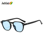 Солнцезащитные очки JackJad 2020 в квадратной оправе, брендовые дизайнерские очки с двумя точечными линзами для морских очки с заклепками, 3397
