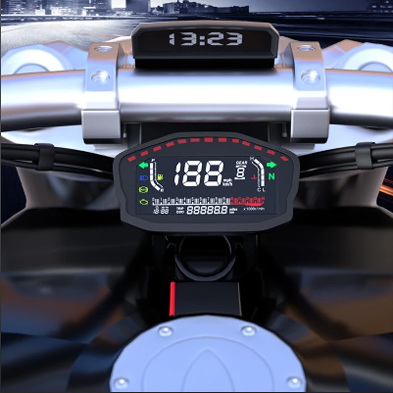 

Motorcycle Universal Odometer Speedometer Honda Yamaha Kawasaki Suzuki