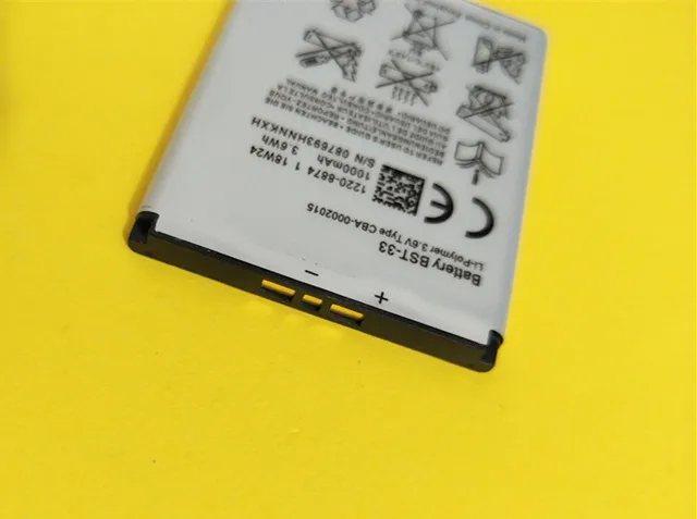 Новое высокое качество BST 33 Батарея для Sony Ericsson W610i W660i W705 W880i Z530i K630 K790 K790i W888C W900i W960i