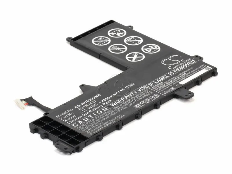 Аккумулятор B21N1506, B31N1427 для Asus EeeBook E502S, E502SA, E502MA Series, p/n: 0B200-01430000, 11.4V (4050mAh)