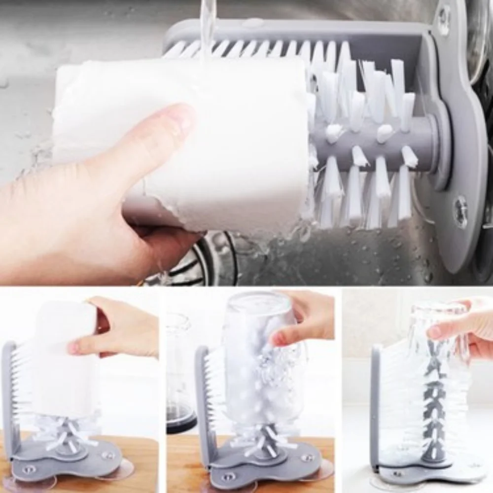 

Cleaning Brush Glass Fast Cleaner Easy Comfortable Dishwasher Pratic Kitchen Tools Dishes Supplies Special Production Restaurant