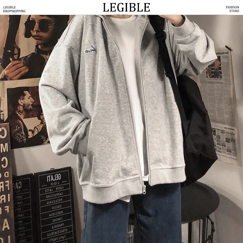 Мужская толстовка с капюшоном Японская уличная одежда осень 2020|Мужские