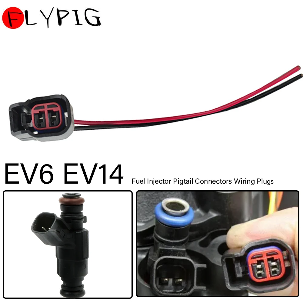 EV6 EV14 топливный инжектор Pigtail соединители проводки вилки для Dodge LS2 LS3 GM Ford