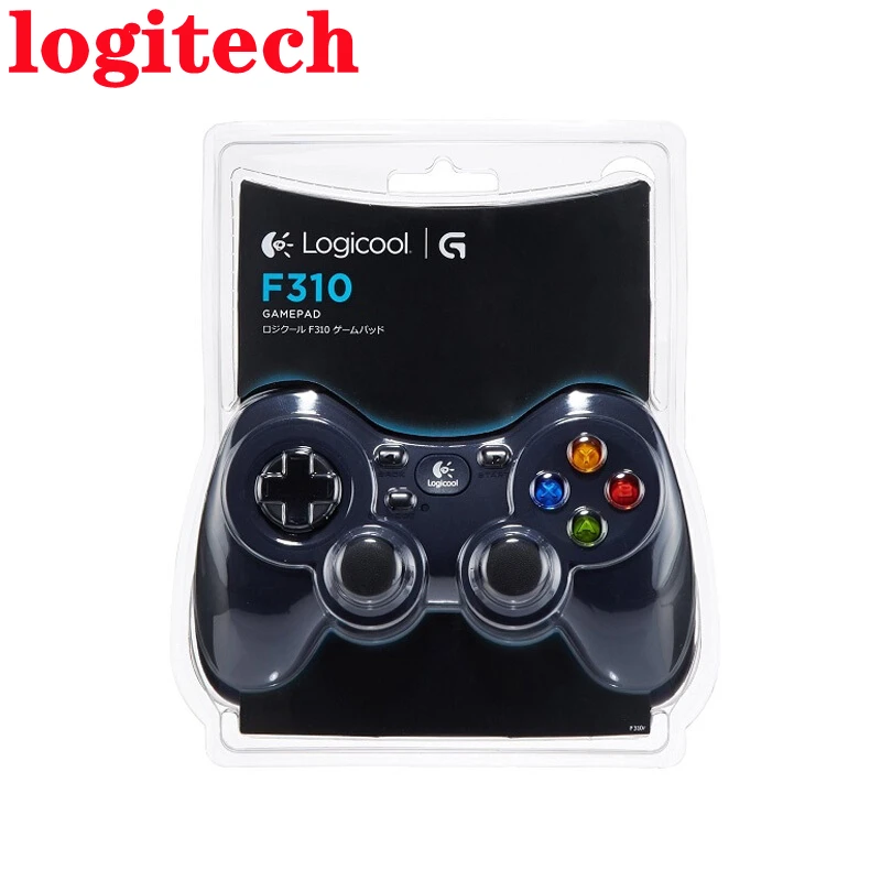 Проводной геймпад Logitech F310/игровой джойстик контроллер консоль компоновка/4