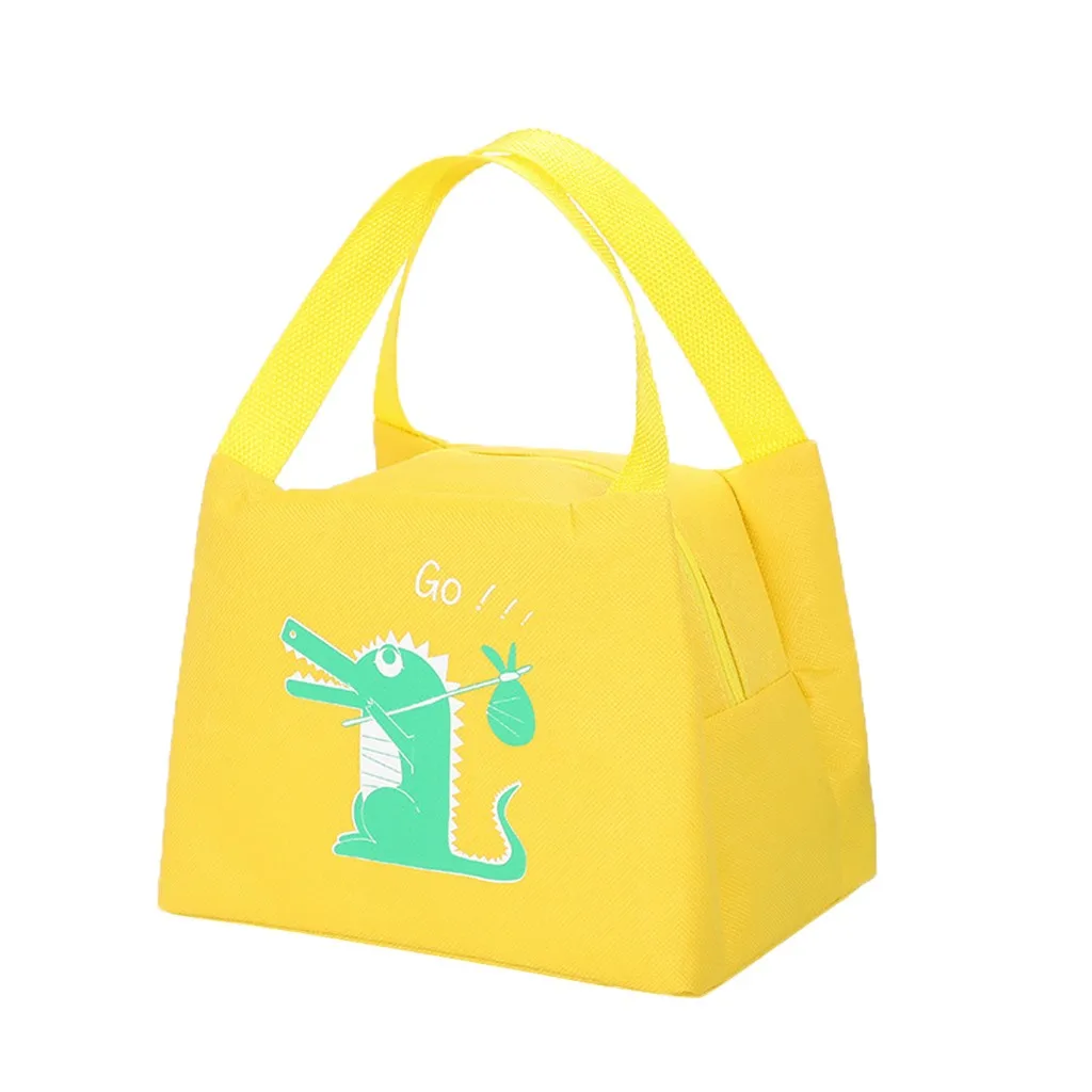 Свежие сумки Кулеры изолированный мультяшный чехол для пикника портативный