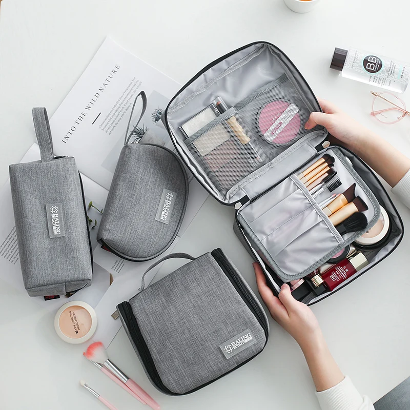 Повседневная Водонепроницаемая портативная косметичка для путешествий женщин