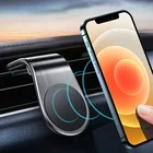 Магнитный автомобильный держатель для телефона, подставка для мобильного телефона, подставка для смартфона, поддержка GPS для iPhone 12 Pro 8 Huawei Xiaomi Redmi Samsung