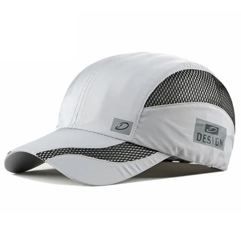 

XdanqinX Couple Hat Adjustable Size Men's Hollow Mesh Cap Baseball Caps 2020 Summer Thin Breathable Hat Women's Brand Sports Cap