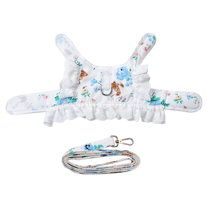 

Pet Chest Harness Fabric Comfortable Breathable Mesh Hand Washable Universal Pet Supplies For Cats Dogs Collar Gato