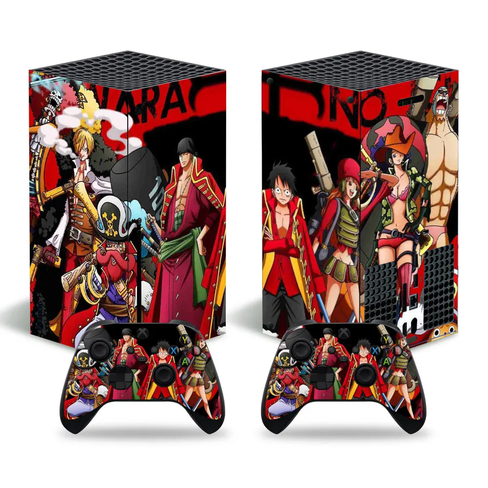 

Piece Style Skin Sticker Decal Cover for Xbox Series X Console and 2 Controllers Xbox Series X Skin Sticker Viny 1