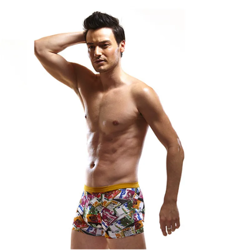 Мужские дышащие трусы со средней посадкой износостойкие|Мужские боксеры| |