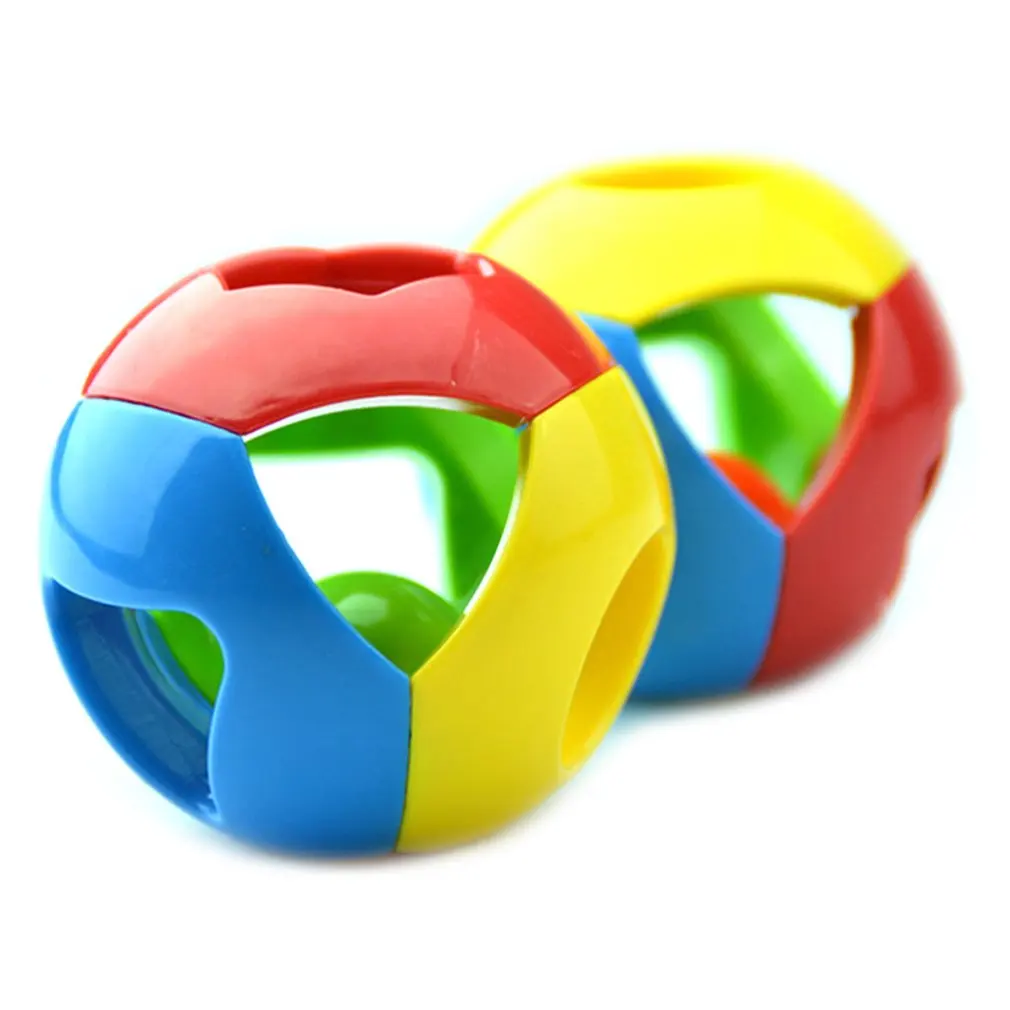 Детская погремушка мяч игрушка ручной захват встряхивание шейкер звонок