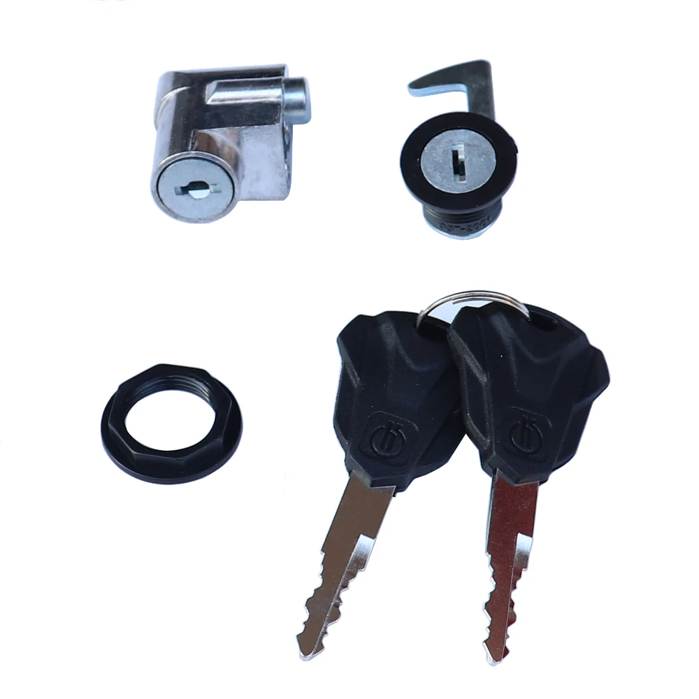 

1Set (2 Lock + 2 Keys) Electric Car Scooter Tail Box Lock Trunk Lock Accessories Motorcycle Rear Locks