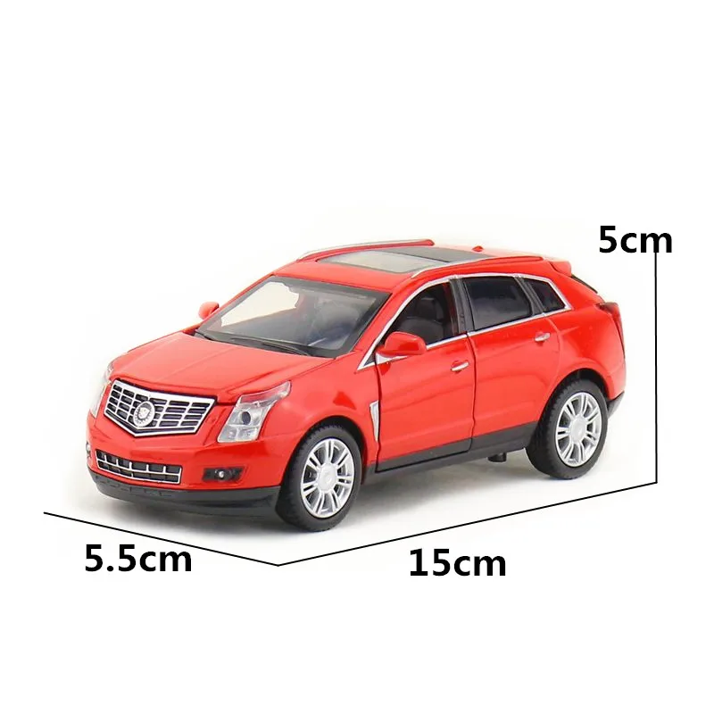 Масштаб 1:32/литая металлическая модель/Cadillac SRX SUV спортивный