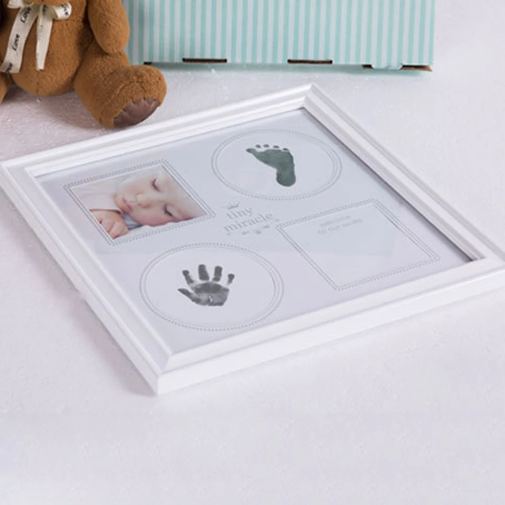 Набор для рукоделия рамка детских фотографий Детский комплект следа идеально