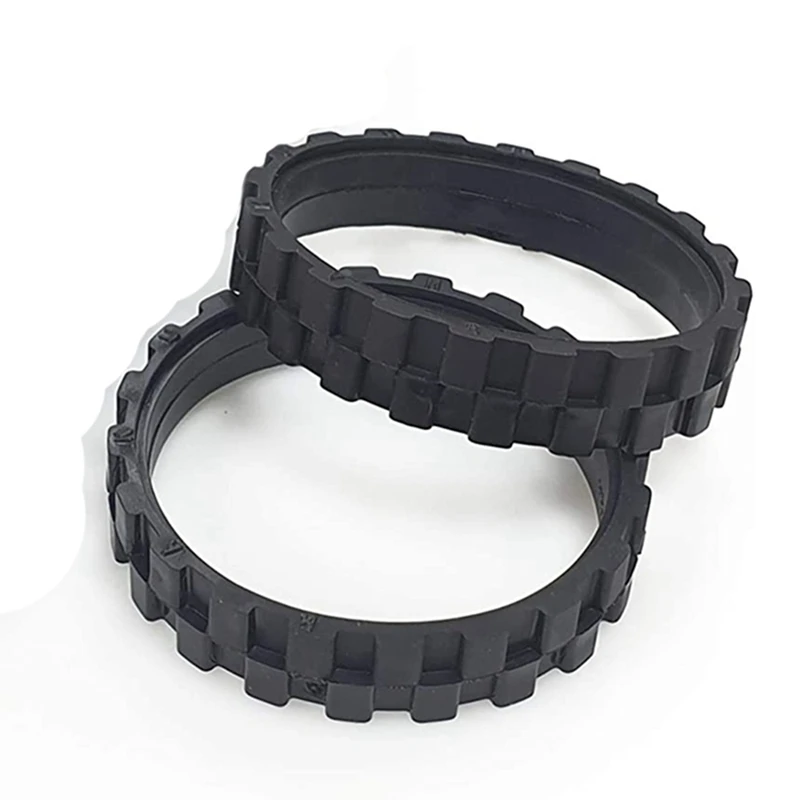 

6Pcs Tires for IROBOT ROOMBA Wheels Series 500, 600, 700, 800 and 900 Anti-Slip, Great Adhesion and Easy Assembly
