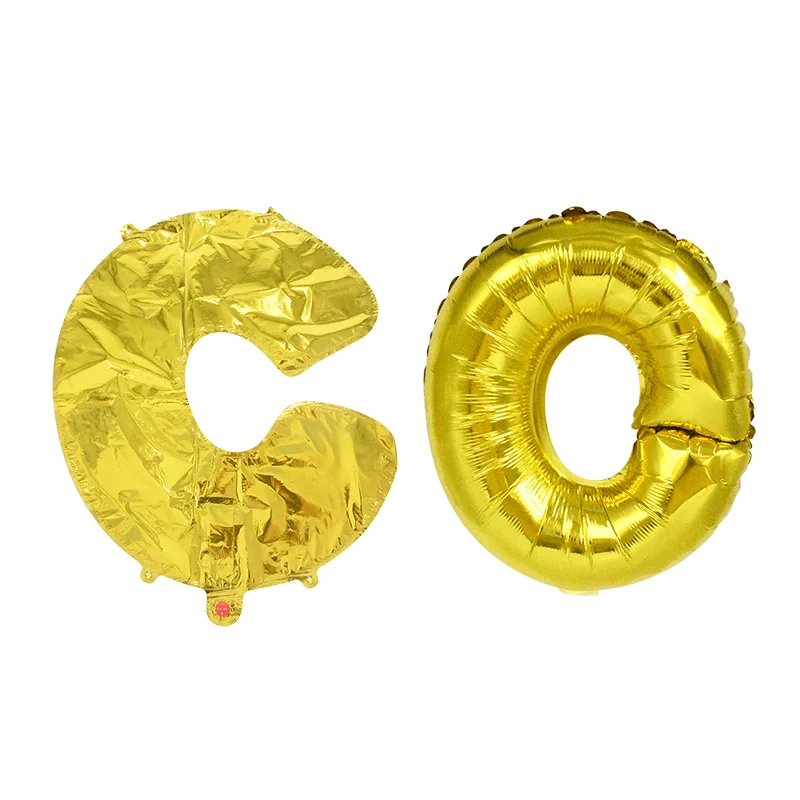 14 шт./компл. 16 дюймов Золото Серебро русский письмо с днем рождения фольги воздушный шар для Декор для вечеринки в честь Дня рождения детей милость воздушные шары поставки 8