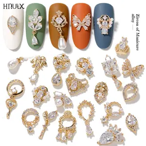 2 шт.партия, металлические подвески для ногтей