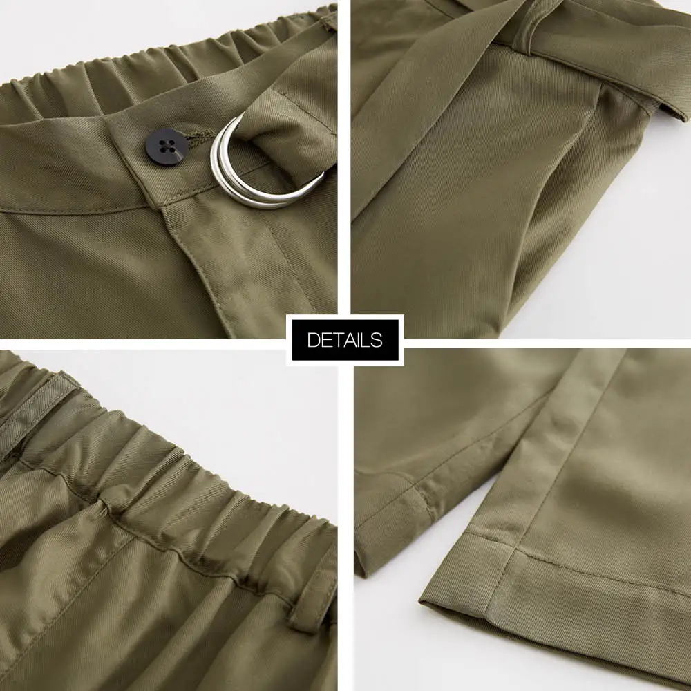 Metersbonwe широкие штаны средняя талия для женщин длинные брюки женский пояс