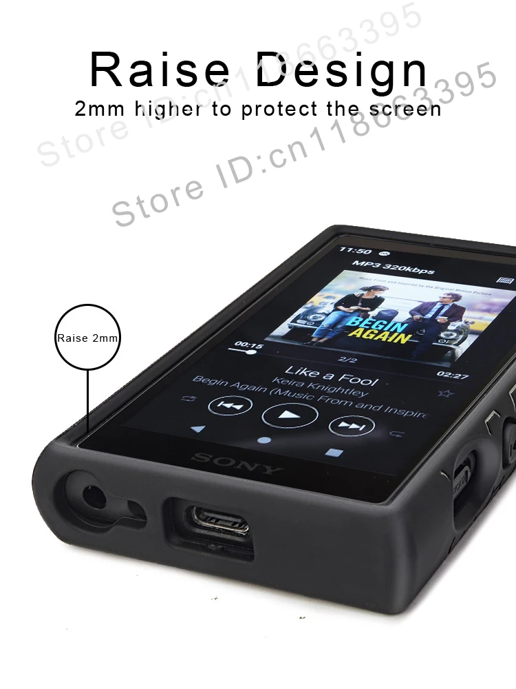 Прочный противоударный чехол для SONY Walkman NW A100 A105 A106HN A100TPS|Бамперы| |