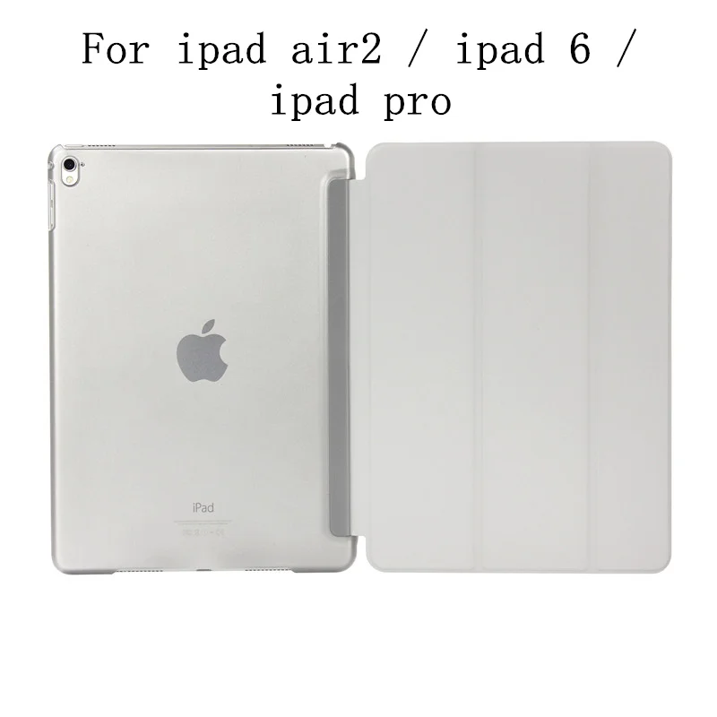 For ipad air2 grey Роскошный планшет противоударный Смарт кожаный чехол-подставка для Apple IPad Air Pro 9,7 дюймов IPad 2 3 4 I Pad 5 6 Air 1 2 Coque - Цвет: For ipad air2 grey