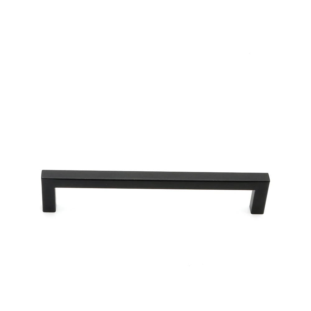 Goldenwarm черный Шкаф ящика ручки тянет квадратный кухонный шкаф мебель комод