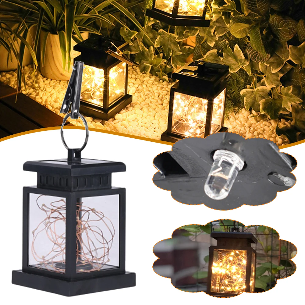 

Dropship 30 LEDs Solar Lantern Hanging Light IP 65 Waterproof Solar Light Garden Decor for Garden Yard Patio Pathway Decoration