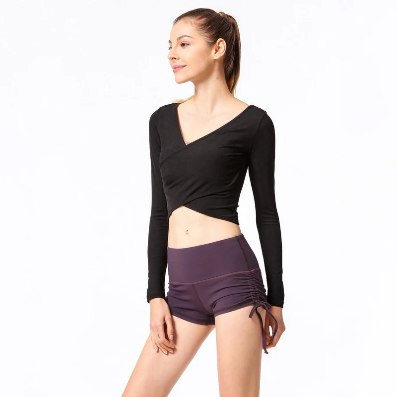 

Lululemon New Style Drawstring Running Hip-Lifting Yoga Shorts