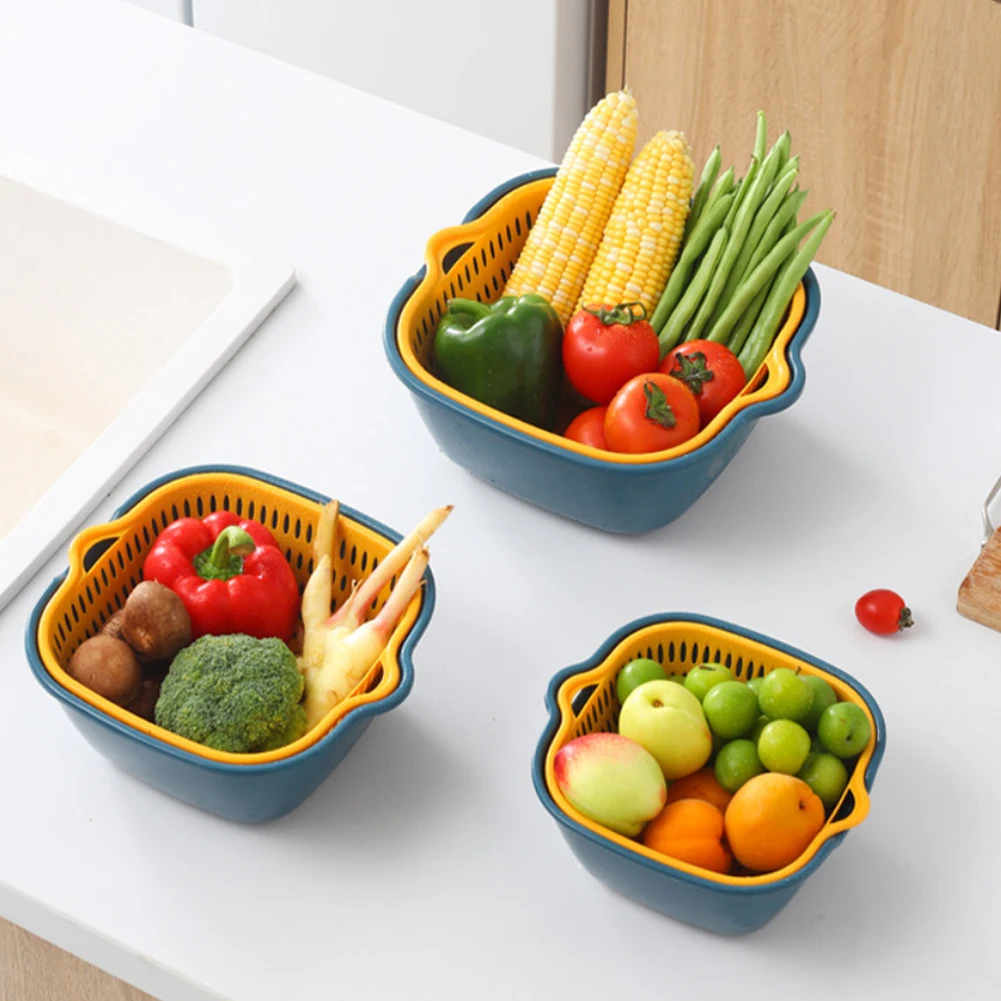 6 шт./набор корзина для мытья фруктов и овощей |