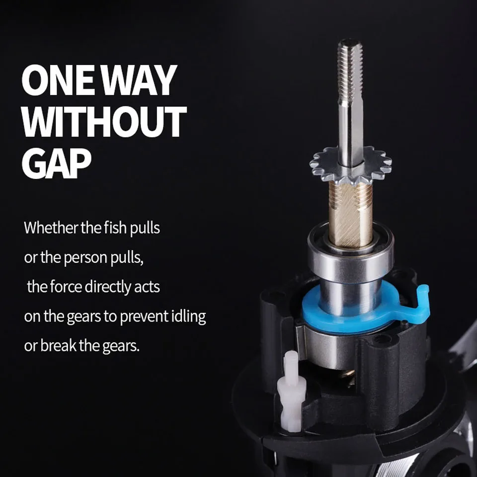 WALK FISH новая Рыболовная катушка модель 20: 1 металлическая с максимальным усилием