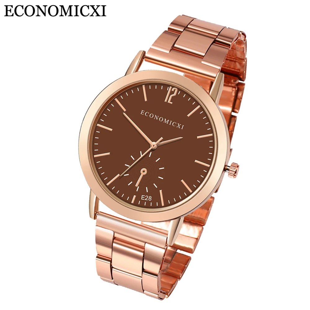 Мужские часы брендовые Роскошные повседневные из нержавеющей стали с ремешком