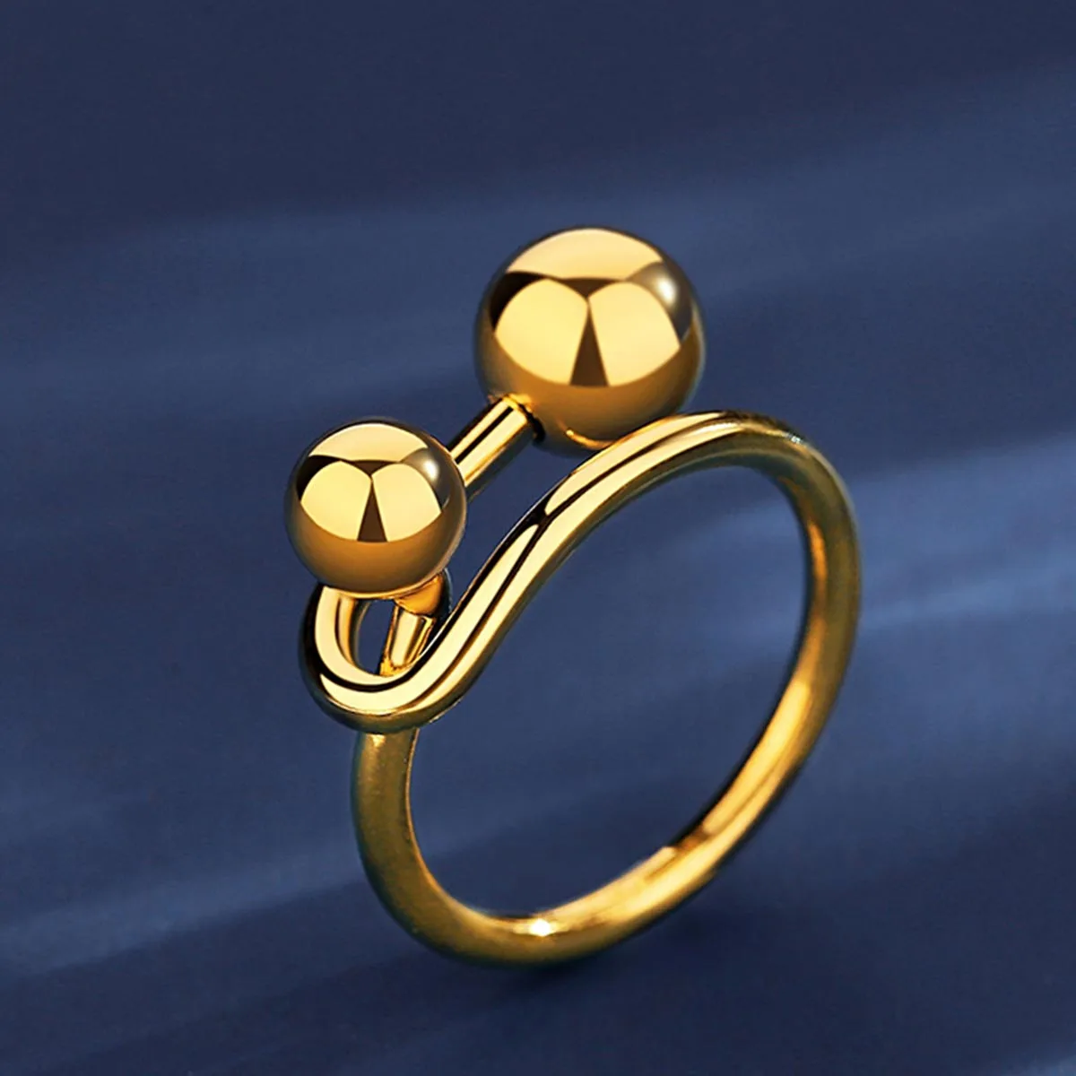 Женское широкое кольцо в стиле панк серебристое массивное металлическое с