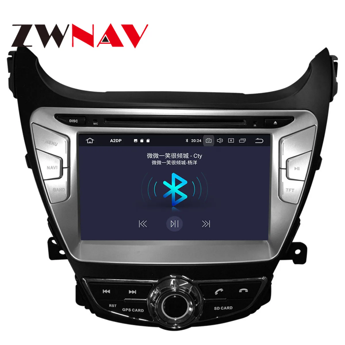 

Android 9 64GB Head Unit GPS Navigation Car Radio Player For Hyundai ELANTRA 2011 2012 2013 Radio Multimedia Player