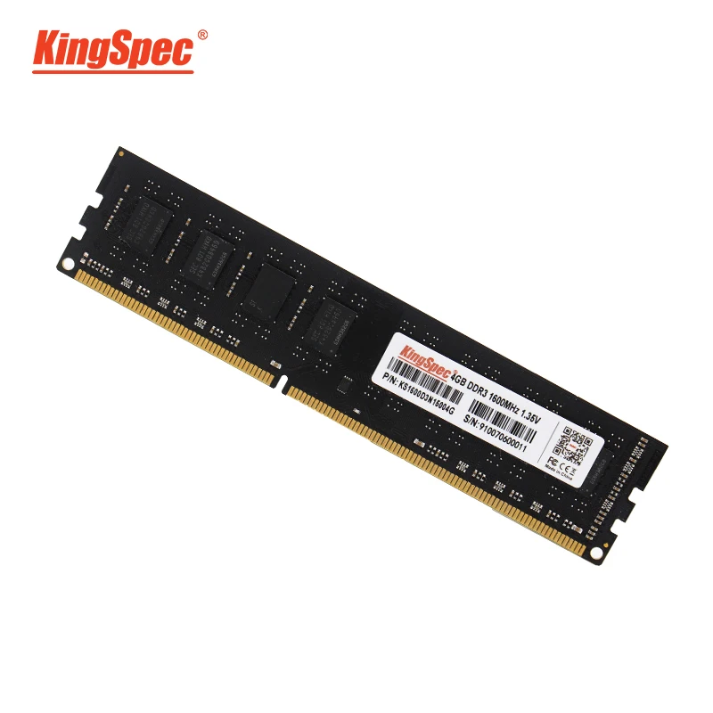kingspec ram ddr3 4gb 8gb 1600mhz memoria desktop memory 240pin 1 5v new dimm free global shipping