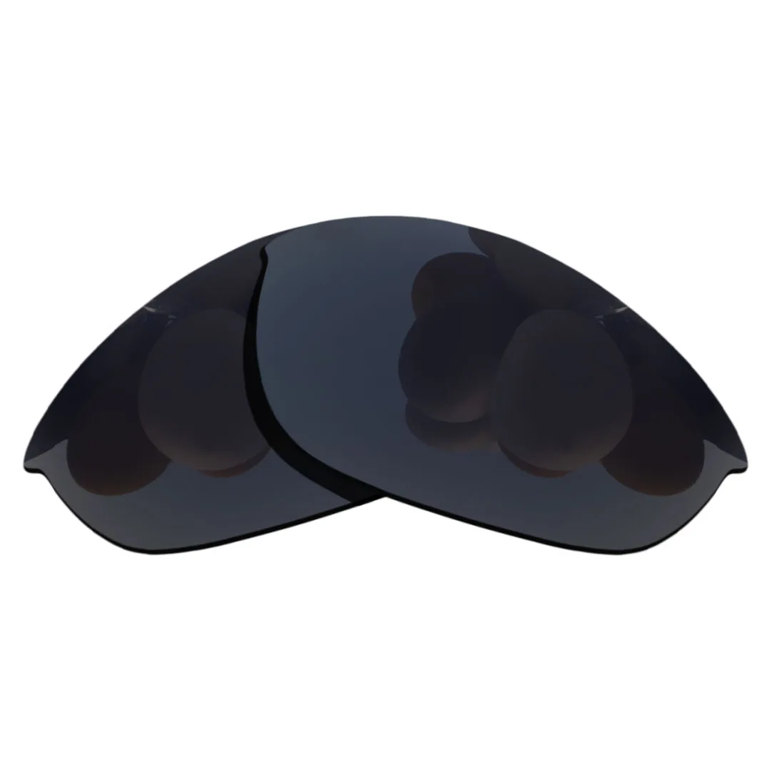 

Polarized Sunglasses Replacement Lenses for-Half Jacket Frame - Grey Black