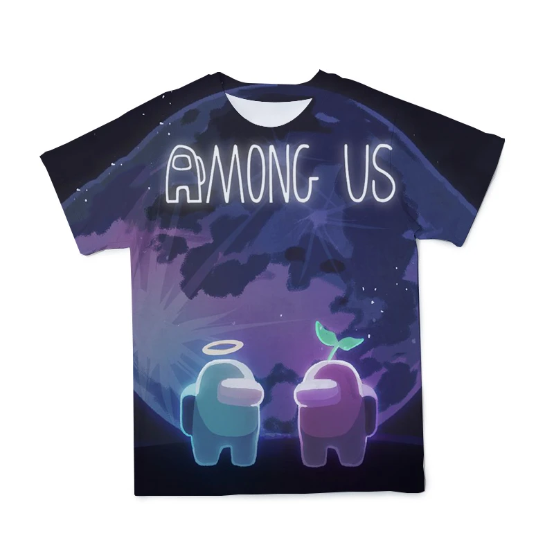 

The New Game Among Us T-shirt 3D Printed T-Shirt Children Short Sleeve Boy Girl Casual Baby T-Shirt Kids Clothing 4T-14T