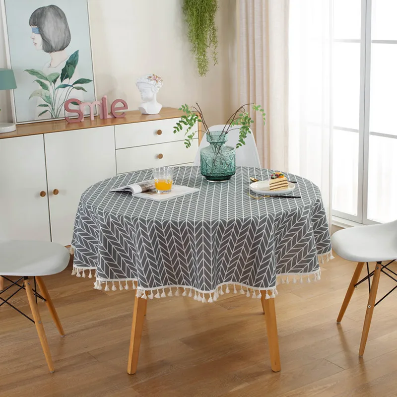 Скатерть для стола Madream в скандинавском стиле Геометрическая декоративная