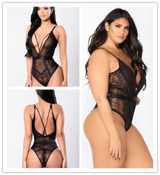 Женское сексуальное нижнее белье Babydoll кружевное платье стринги ночное