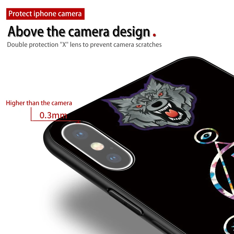 Чехол для телефона iphone 11 ProMax XR XS MAX X Panic! At The Disco Apple 8 7 6 5S s Plus силиконовый чехол из