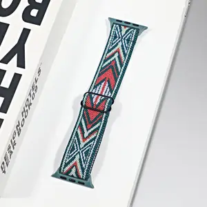 Нейлоновый ремешок Solo Loop для ремешка Apple watch 44 мм 40 38 42 41 45, регулируемый браслет эластичная резинка для волос, correa iWatch 6 se 5 4 3 7