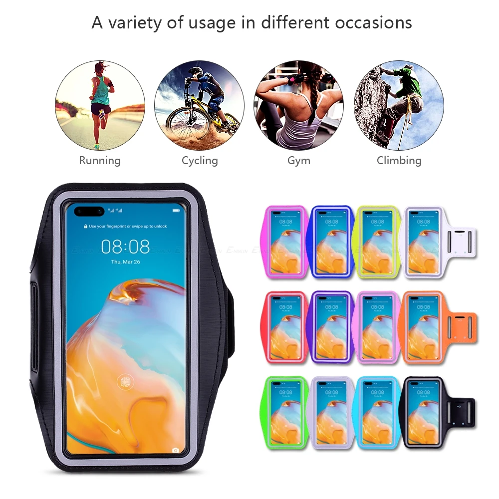 Чехол-держатель для спортивной сумки бега и чехол телефона HuaWei P50 P40 P30 P20 Pro P10 P9 Plus